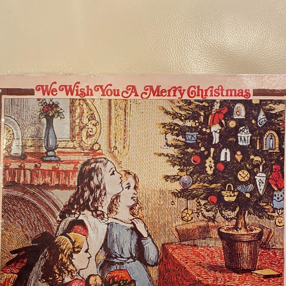 Vintage "We Wish You A Merry Christmas" Vinyl LP Record 33 RPM 1970 - Picture 7 of 9